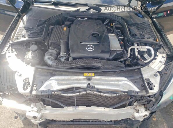 55SWF4JB9HU197455 2017 MERCEDES-BENZ C Черный Вид задней части салона