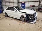 2016 Mercedes-benz C 300 4matic Белый vin: 55SWF4KB0GU099122
