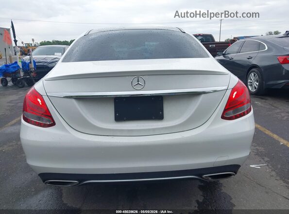 55SWF4KB0GU128554 2016 MERCEDES-BENZ C-CLASS White 