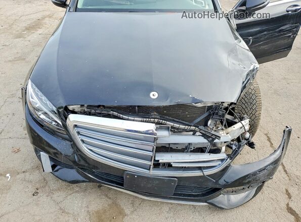 55SWF4KB0HU202895 2017 MERCEDES-BENZ C Black უკანა სალონის ხედი