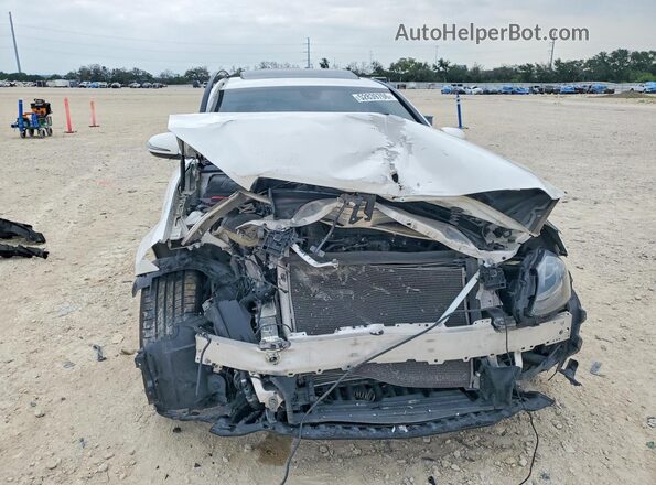 55SWF4KB0JU248197 2018 MERCEDES-BENZ C White Вид спереду