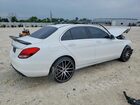 2018 Mercedes-benz C 300 4matic White vin: 55SWF4KB0JU248197