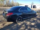 2016 Mercedes-benz C 300 4matic Black vin: 55SWF4KB2GU111576