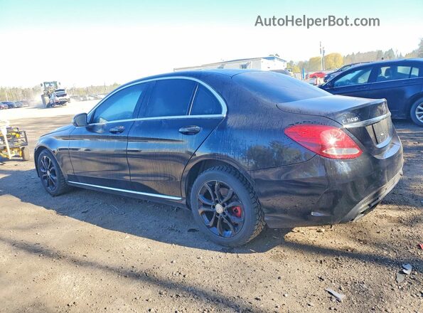 55SWF4KB2GU111576 2016 MERCEDES-BENZ C Black უკანა მარცხენა