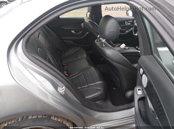 55SWF4KB2GU126983 2016 MERCEDES-BENZ C-CLASS Gray VIN կոդի պիտակի տեսք
