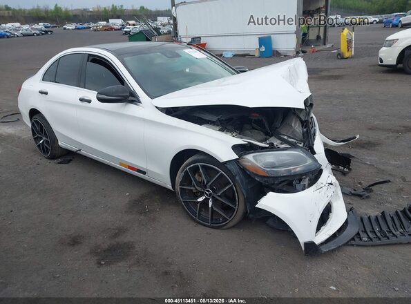 55SWF4KB2GU127891 2016 MERCEDES-BENZ C-CLASS White Առջևի աջ