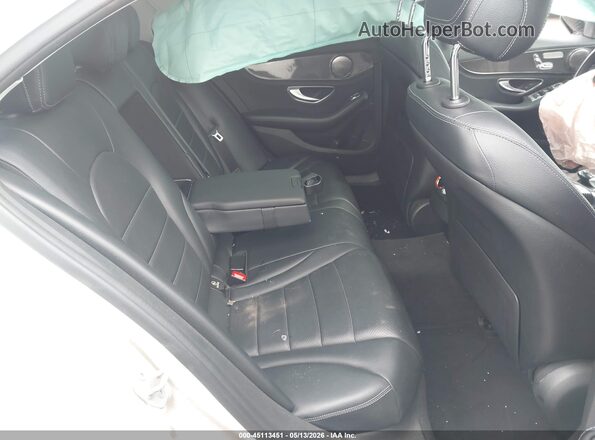 55SWF4KB2GU127891 2016 MERCEDES-BENZ C-CLASS White VIN կոդի պիտակի տեսք