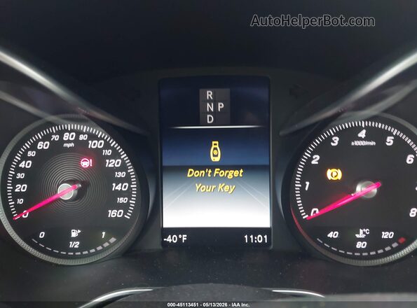 55SWF4KB2GU127891 2016 MERCEDES-BENZ C-CLASS White Հետևի նստատեղերի տեսք
