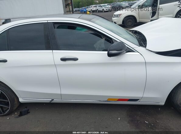 55SWF4KB2GU127891 2016 MERCEDES-BENZ C-CLASS White Սալոնի հետևի տեսք