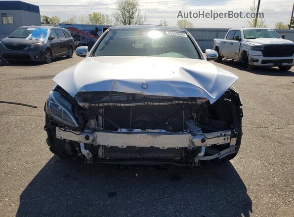 55SWF4KB2GU134260 2016 MERCEDES-BENZ C Silver Вид спереду