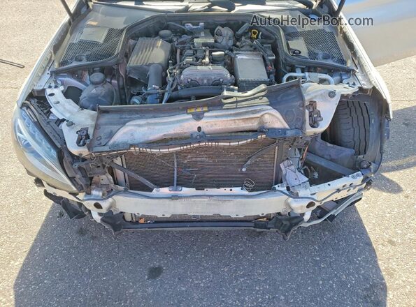 55SWF4KB2GU134260 2016 MERCEDES-BENZ C Silver Вид задньої частини салону