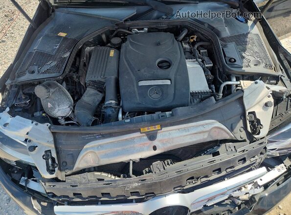 55SWF4KB3GU125180 2016 MERCEDES-BENZ C Black Սալոնի հետևի տեսք