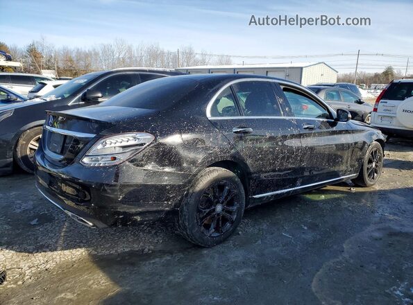 55SWF4KB3GU172144 2016 MERCEDES-BENZ C Black უკანა მარჯვენა