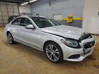 2016 Mercedes-benz C 300 4matic Silver vin: 55SWF4KB3GU175335