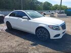 2017 Mercedes-benz C 300 Luxury 4matic White vin: 55SWF4KB3HU208111