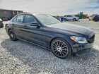 2017 Mercedes-benz C 300 4matic Black vin: 55SWF4KB5HU206604