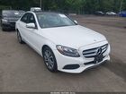 2016 Mercedes-benz C 300 4matic Белый vin: 55SWF4KB6GU118255