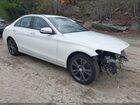 2016 Mercedes-benz C-class C 300 Белый vin: 55SWF4KB6GU134813