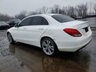 2018 Mercedes-benz C 300 4matic Белый vin: 55SWF4KB6JU279194