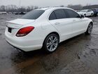 2018 Mercedes-benz C 300 4matic Белый vin: 55SWF4KB6JU279194