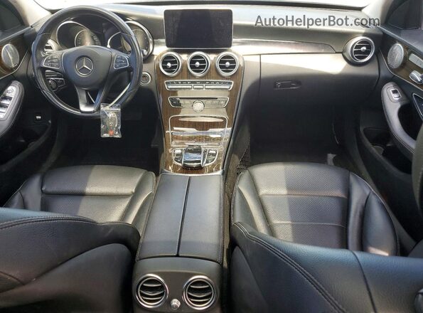 55SWF4KB8GU172432 2016 MERCEDES-BENZ C Silver Vista del salpicadero