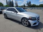 2016 Mercedes-benz C 300 4matic Silver vin: 55SWF4KB8GU172432