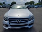 2016 Mercedes-benz C 300 4matic Silver vin: 55SWF4KB8GU172432