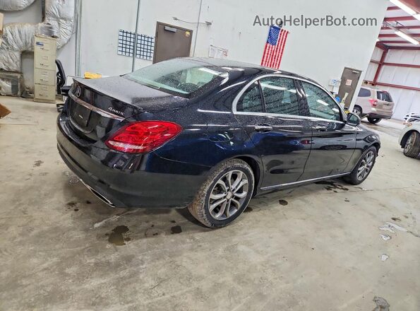 55SWF4KBXGU120168 2016 MERCEDES-BENZ C Black უკანა მარჯვენა