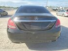 2017 Mercedes-benz C 300 4matic Black vin: 55SWF4KBXHU226556