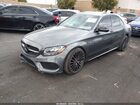 2018 Mercedes-benz Amg C 43 4matic Gray vin: 55SWF6EB1JU266683