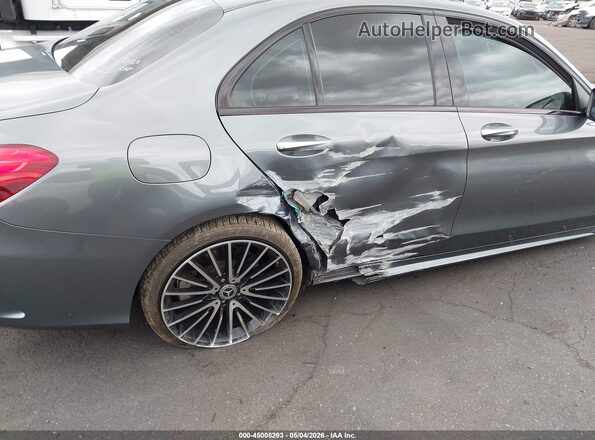 55SWF6EB1JU266683 2018 MERCEDES-BENZ AMG C 43 Gray წინა ხედი