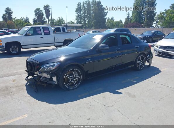 55SWF6EB2HU210178 2017 MERCEDES-BENZ AMG C 43 Black Передня ліва чверть