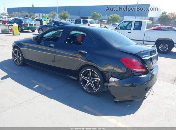55SWF6EB2HU210178 2017 MERCEDES-BENZ AMG C 43 Black Задня ліва чверть