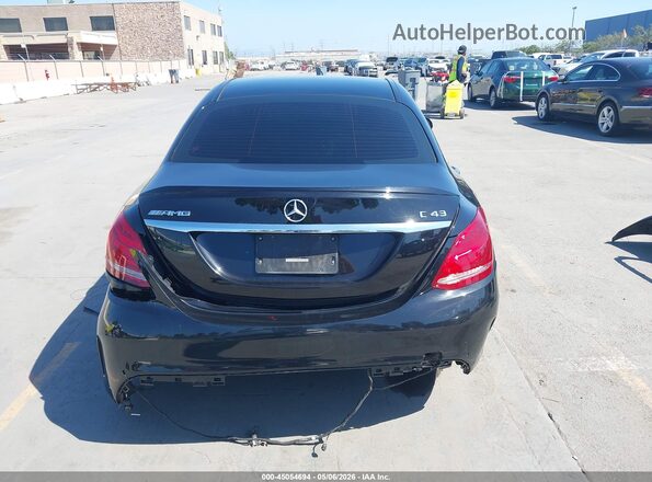 55SWF6EB2HU210178 2017 MERCEDES-BENZ AMG C 43 Black 