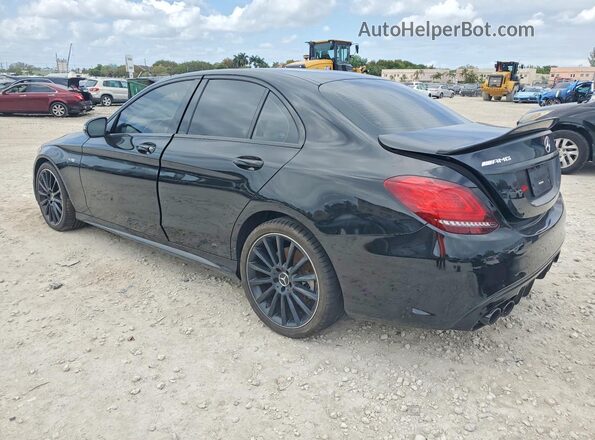 55SWF6EB2LU328613 2020 MERCEDES-BENZ C Black Tył lewy