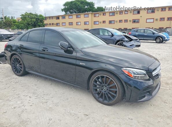 55SWF6EB2LU328613 2020 MERCEDES-BENZ C Black Przód prawy