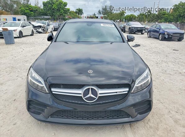 55SWF6EB2LU328613 2020 MERCEDES-BENZ C Black Widok z przodu