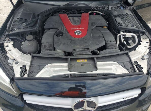 55SWF6EB2LU328613 2020 MERCEDES-BENZ C Black Widok wnętrza z tyłu