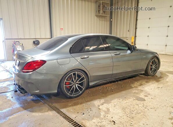 55SWF6EB4LU330430 2020 MERCEDES-BENZ C Gray Задня права чверть