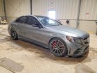 2020 Mercedes-benz C 43 Amg Gray vin: 55SWF6EB4LU330430