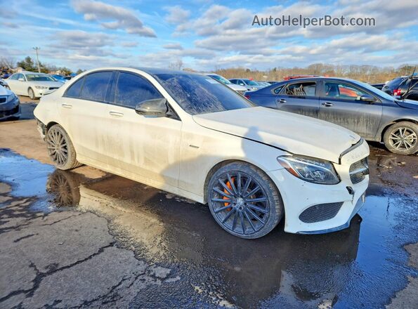 55SWF6EB7GU110060 2016 MERCEDES-BENZ C White Front right