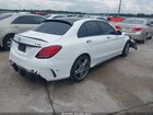 2017 Mercedes-benz Amg C 43 4matic White vin: 55SWF6EB7HU215263