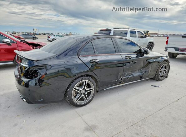 55SWF6EB9KU321060 2019 MERCEDES-BENZ C Black Rear right
