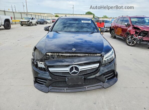 55SWF6EB9KU321060 2019 MERCEDES-BENZ C Black Front view