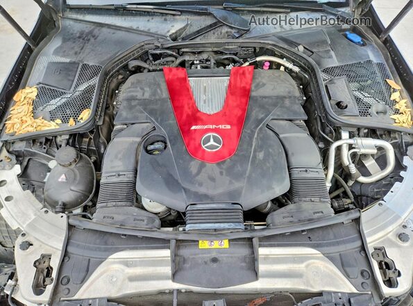 55SWF6EB9KU321060 2019 MERCEDES-BENZ C Black Rear interior view
