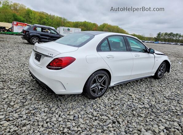 55SWF6EB9LU331671 2020 MERCEDES-BENZ C White Հետևի աջ