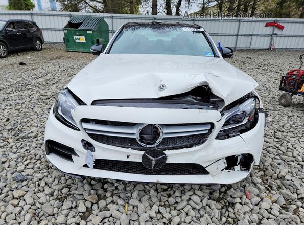 55SWF6EB9LU331671 2020 MERCEDES-BENZ C White Դիմացի տեսք