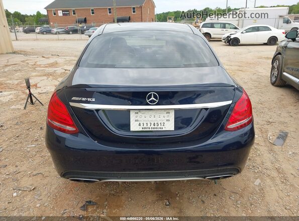 55SWF6EBXHU214446 2017 MERCEDES-BENZ AMG C 43 Blue 