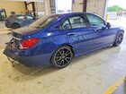2019 Mercedes-benz C 300 Синий vin: 55SWF8DB0KU311952