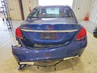 2019 Mercedes-benz C 300 Синий vin: 55SWF8DB0KU311952